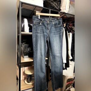 Seven 7 women’s jeans size 12 Slim BootCut. Gently worn soft denim. Casual cool.